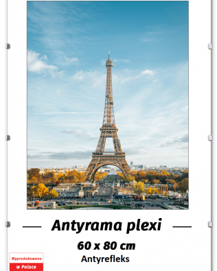 ANTYRAMA PLEXI ANTYREFLEX 60×80 – 80×60 cm – antyrefleks